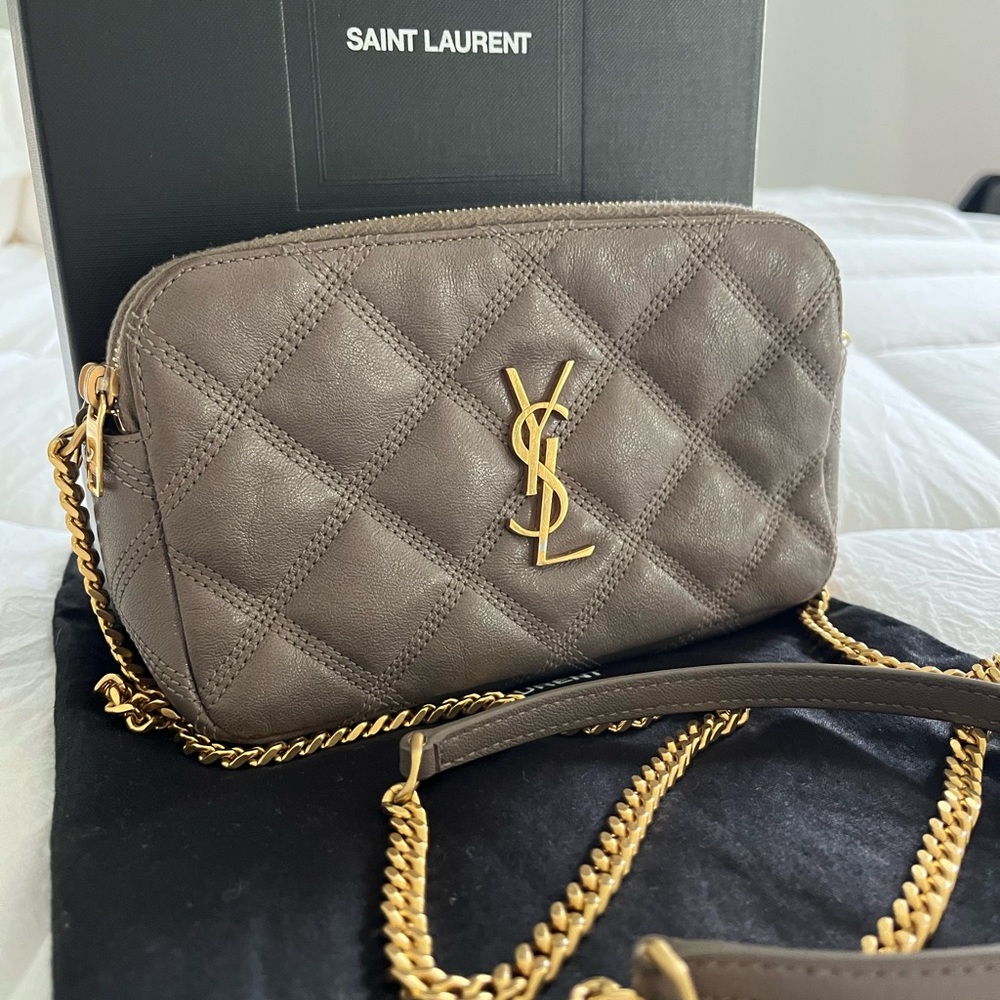 YSL Double Zip Mini Becky Bag